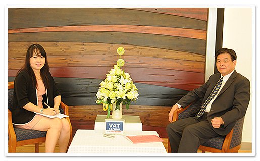 Deputy Director-General of the Revenue Department has given an interview about the VAT Refund for Tourists. 